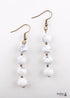 Boho Earrings, RH Dangle Earrings, 3 Balls